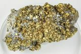 Lustrous, Golden Chalcopyrite Crystals -Sweetwater Mine, Missouri #193783-1